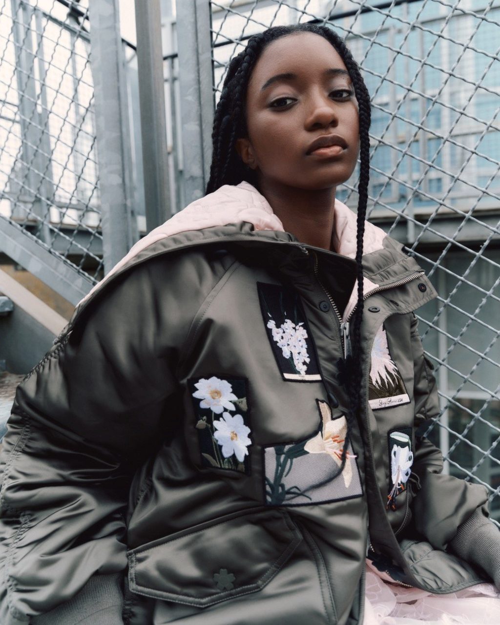 Cecilie Bahnsen x Alpha Industries is gorpcore for the fashion girls