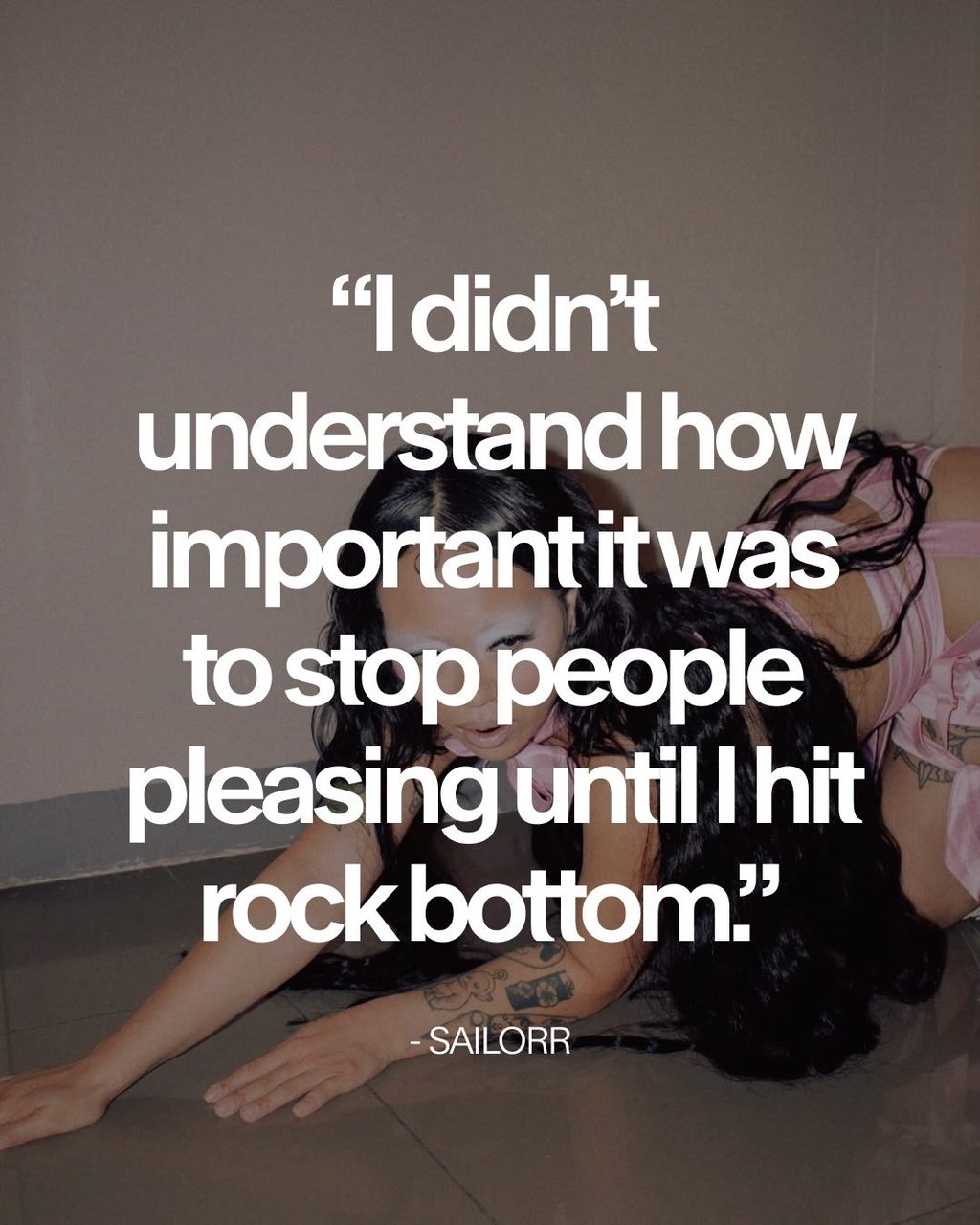 SAILORR talks swag, culture, and being a delusional ex
