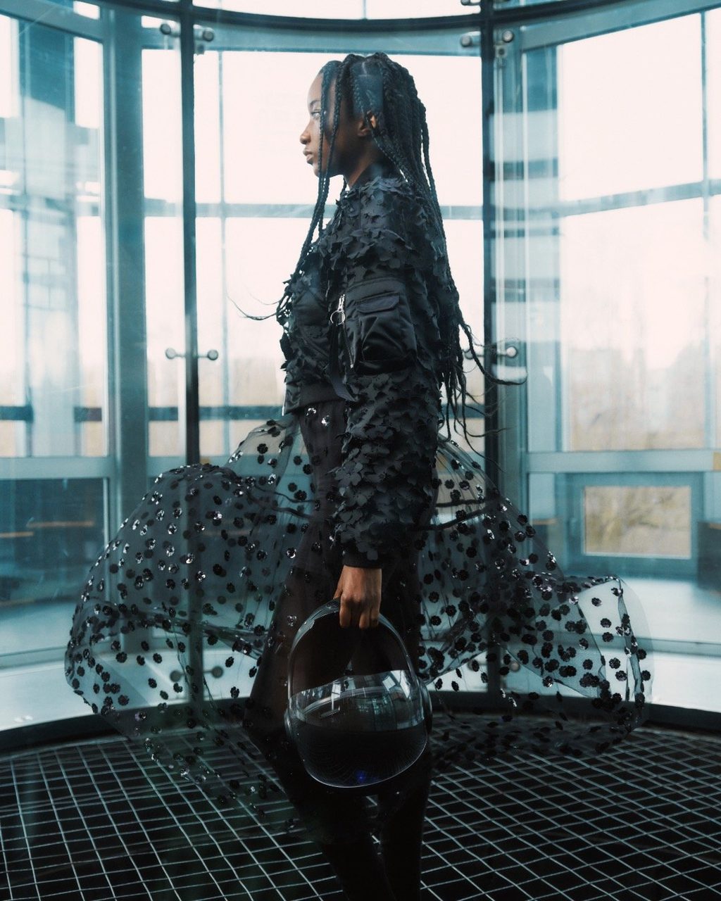 Cecilie Bahnsen x Alpha Industries is gorpcore for the fashion girls