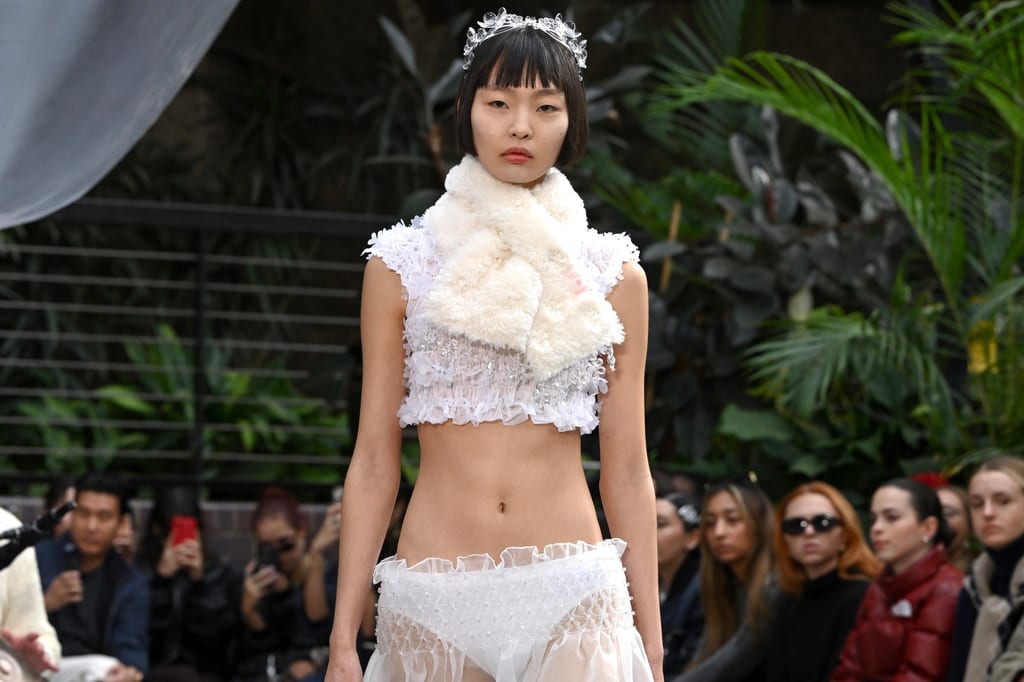 Nature and technology became one at Susan Fang SS26