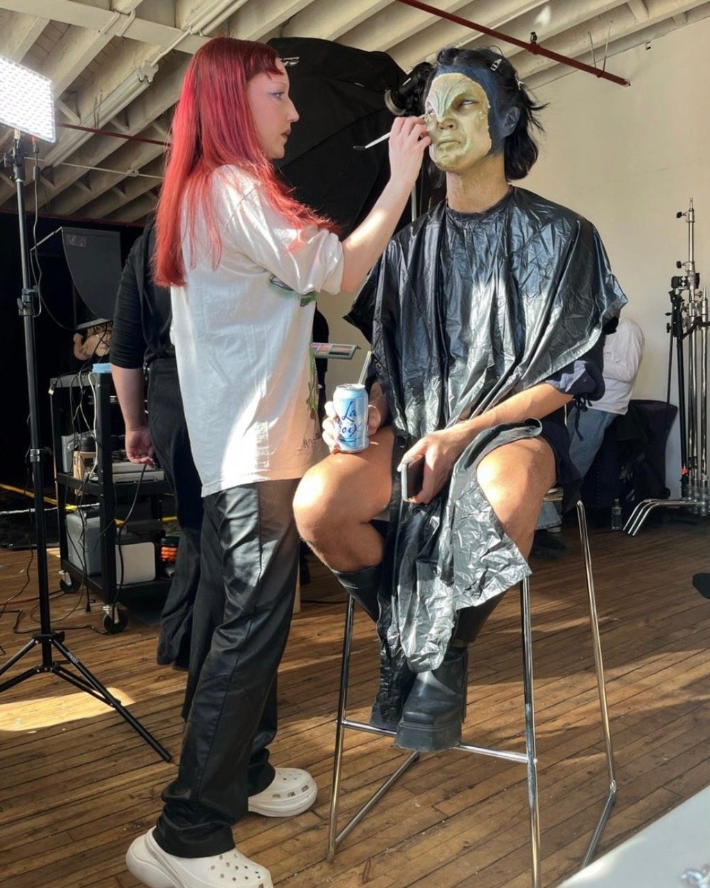 Meet Nina Carelli, the SFX makeup artist behind CultedXO‘s digital cover creative directed by JT