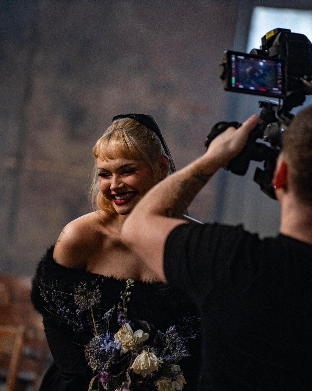 We went on set the of Talia Mar’s new music video for “Suit & Tie”